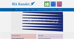 Desktop Screenshot of blabandet.se